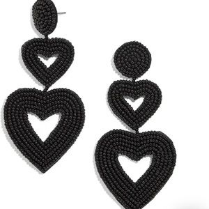 BaubleBar Heart Drop Earrings